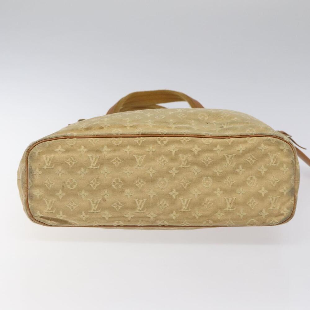 LOUIS VUITTON Monogram Mini Lucille GM Tote Bag Beige M92683 - Picture 9 of 13